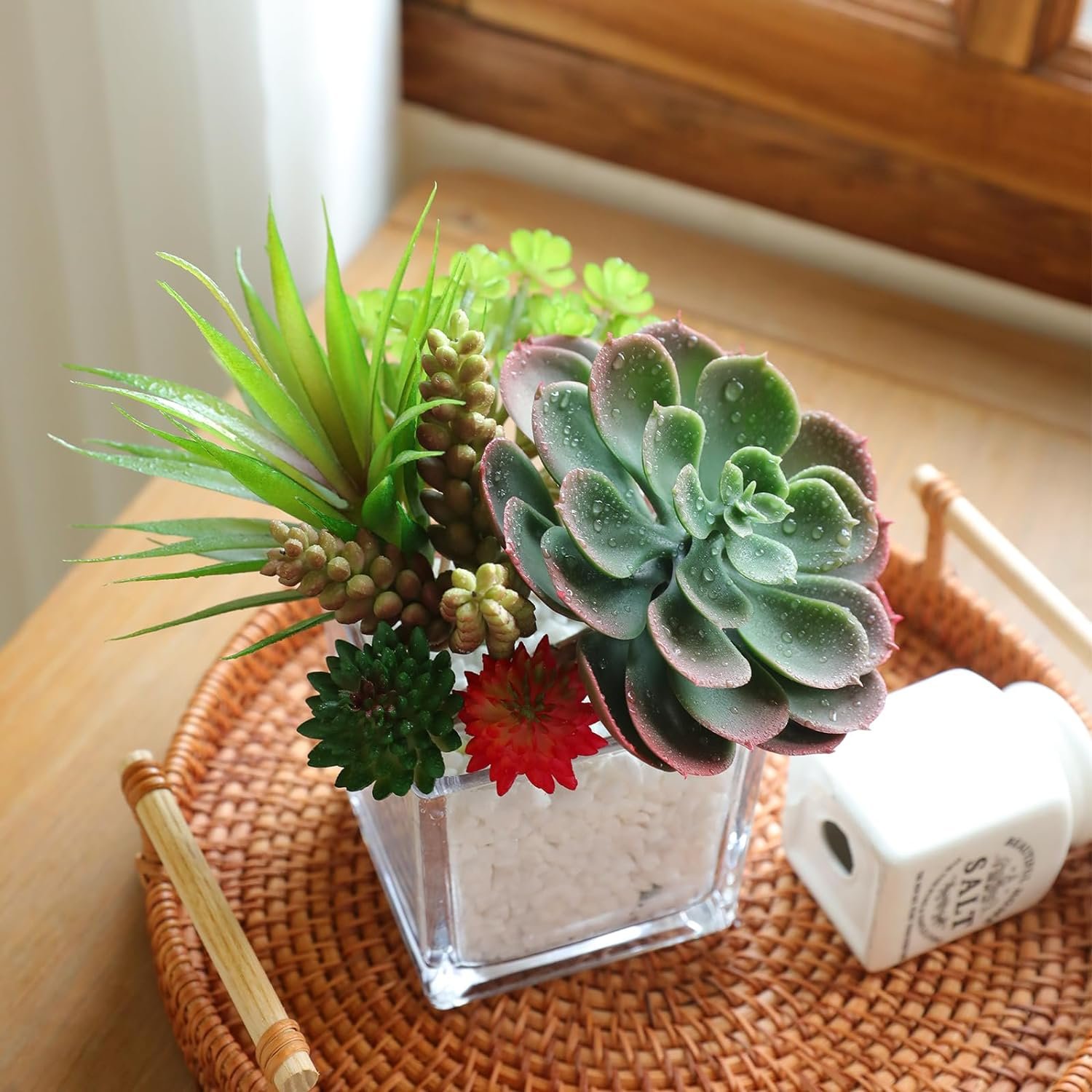 dallisten Artificial Succulents Hanging Plants Review